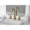 Kingston Brass FSC8923SVL Widespread Bathroom Faucet with Brass Pop-Up, Brushed Brass FSC8923SVL - alternate 4
